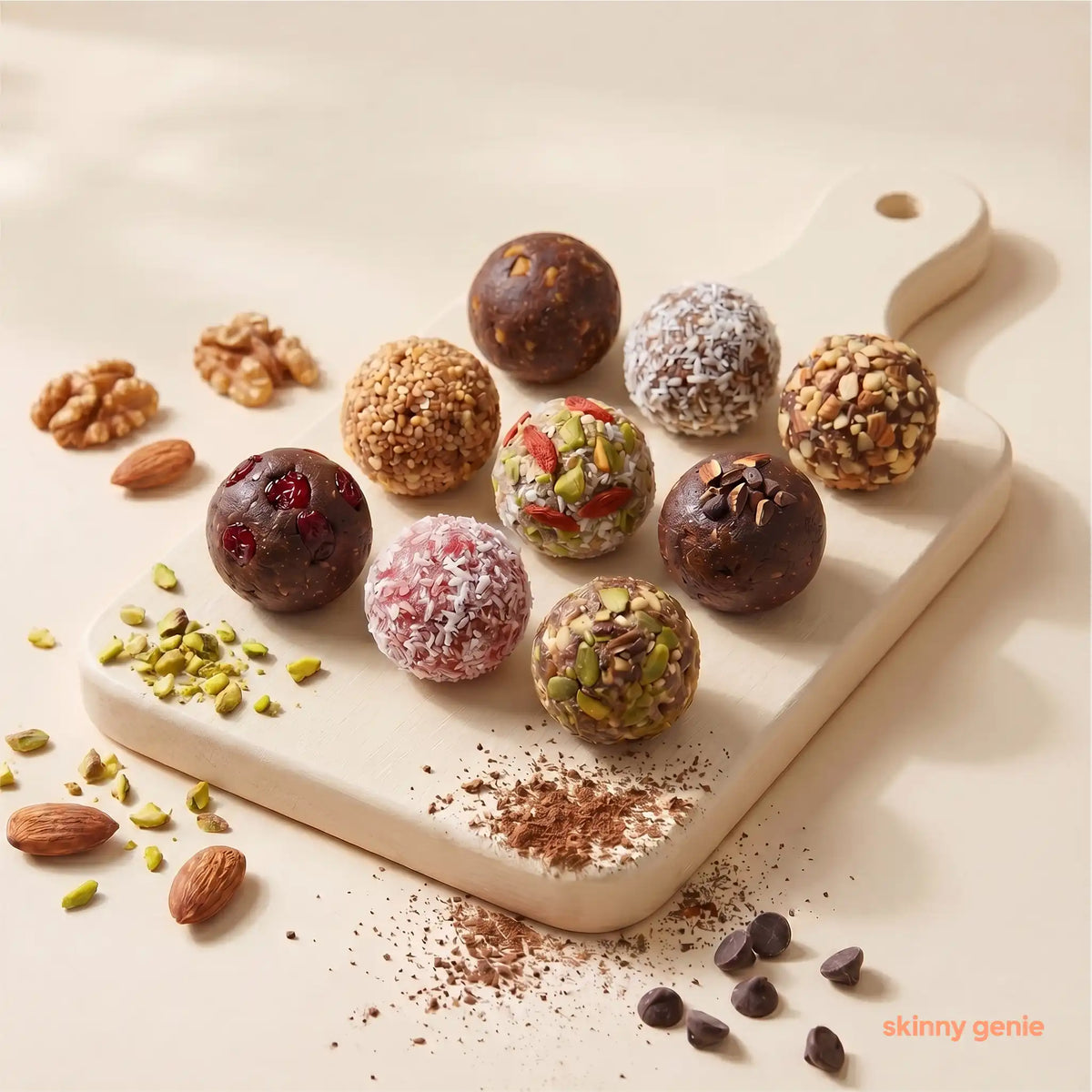 Gluten-free snacks in Dubai, Skinny Genie grab-and-go healthy bites on the move