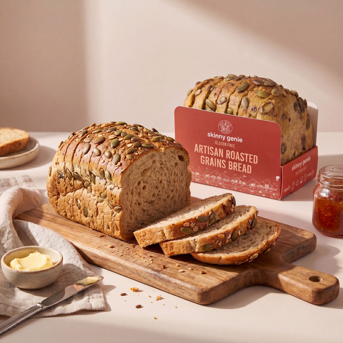 Multigrain Brown Bread Loaf