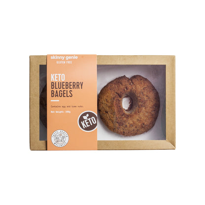 Keto Blueberry Bagels