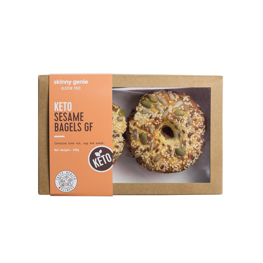 Keto Sesame Bagels