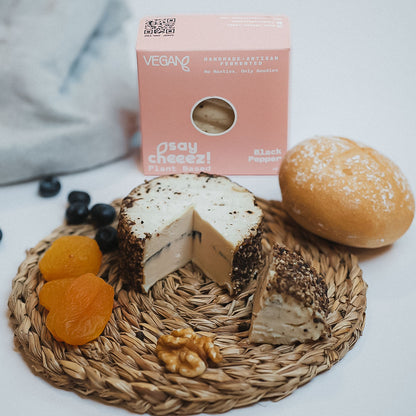 Skinny Genie vegan cheese — plant-based, gluten-free, dairy-free alternative