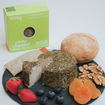 Skinny Genie vegan cheese herbs de Provence — plant-based gluten-free