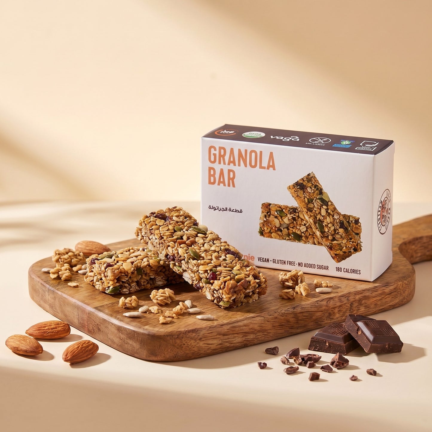 Skinny Genie gluten-free granola bar — Coeliac UK certified healthy snack