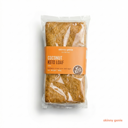 Keto gluten-free coconut loaf in Dubai — Skinny Genie low-carb bread