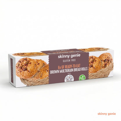 Gluten-free multigrain bread rolls in Dubai — Skinny Genie ready-to-eat vegan rolls
