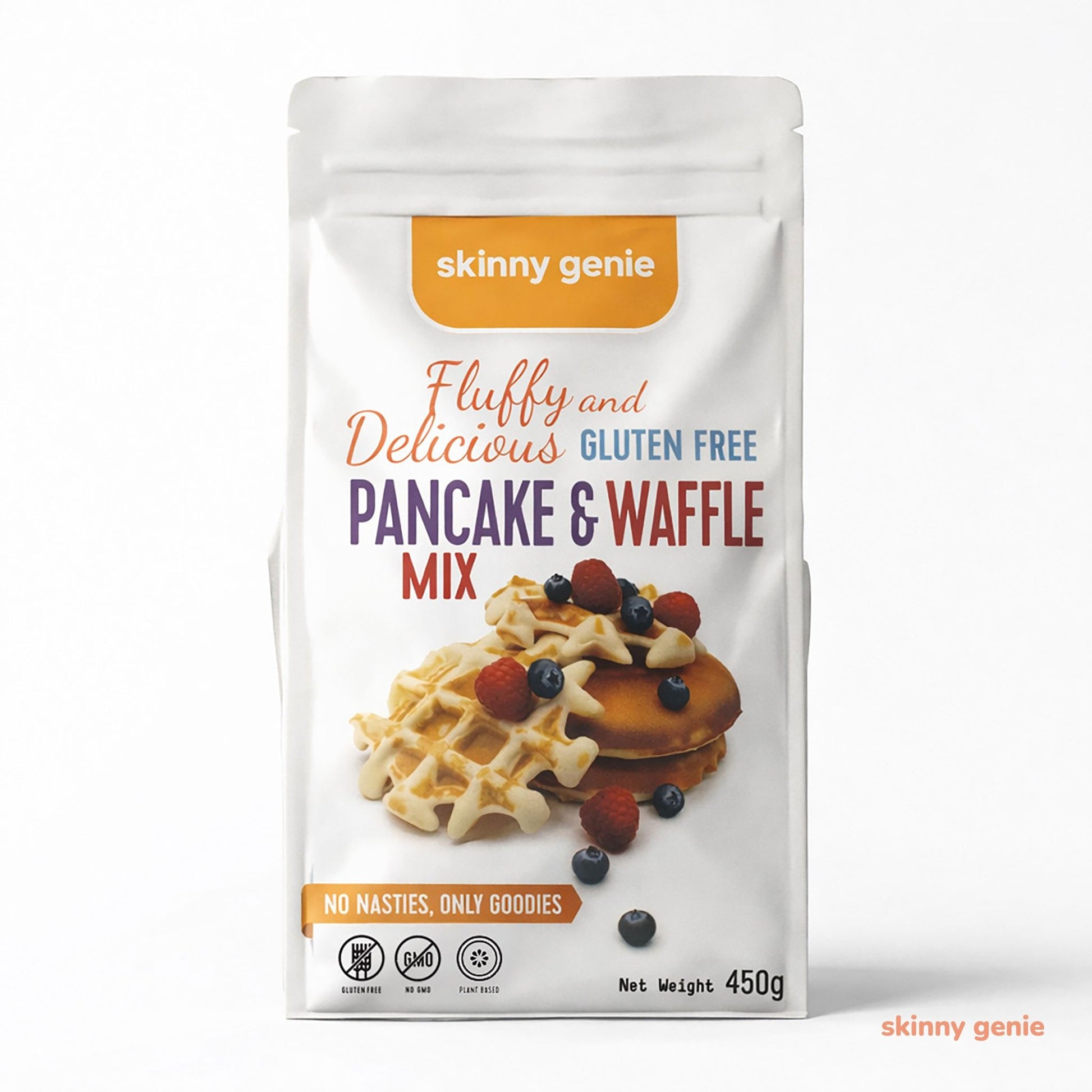 Gluten-free pancake and waffle mix in UAE — Skinny Genie easy breakfast blend